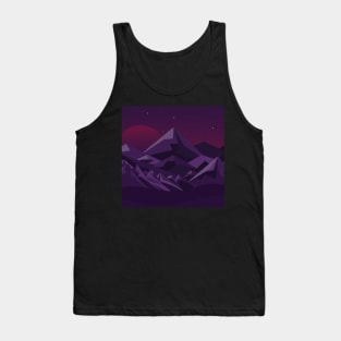 mountain illustration Tank Top